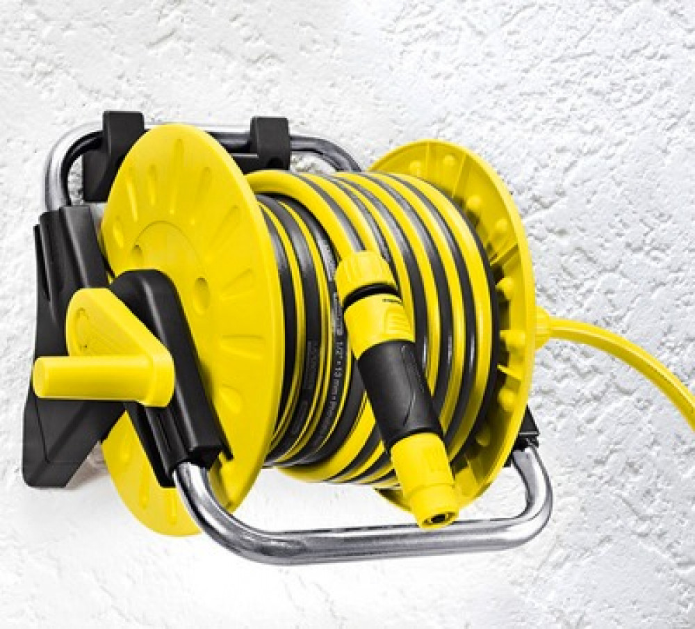 Karcher, Garden Hose Reel 1,2 15M With Kit Includes 4 Pieces - Tools Cube