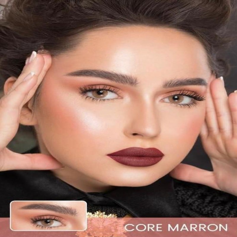 عدسات ناتشورال كور مارون - Core Marron فاينس ماركات عالمية اصلية