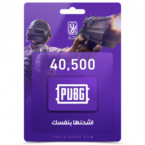 كود ببجي 40500 شده