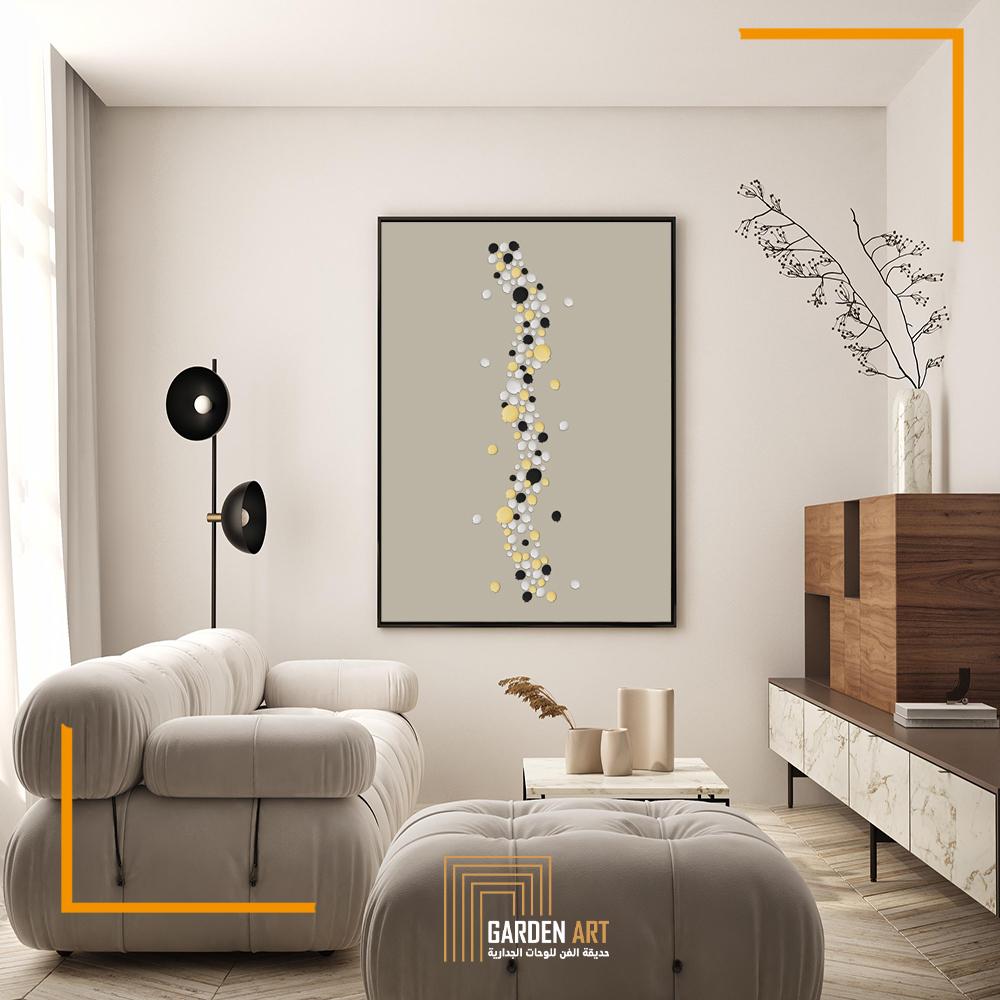 لــــوحة فن تجريدي - القوقعه