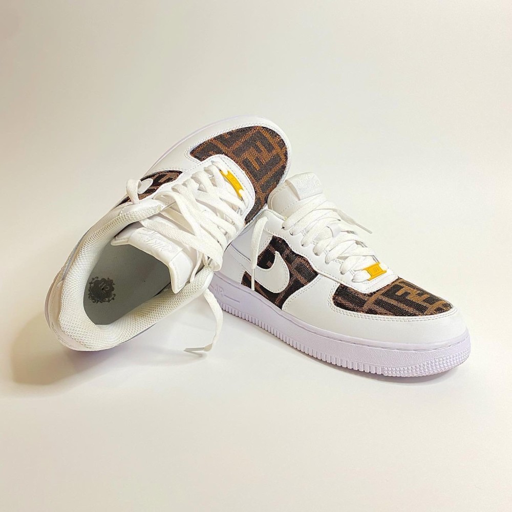 Fendi nike air force 1 best sale