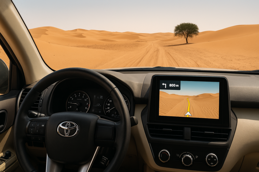 تطبيق خرائط الصحراء