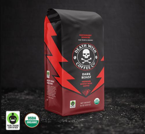 DEATH WISH COFFEE Whole Bean Coffee