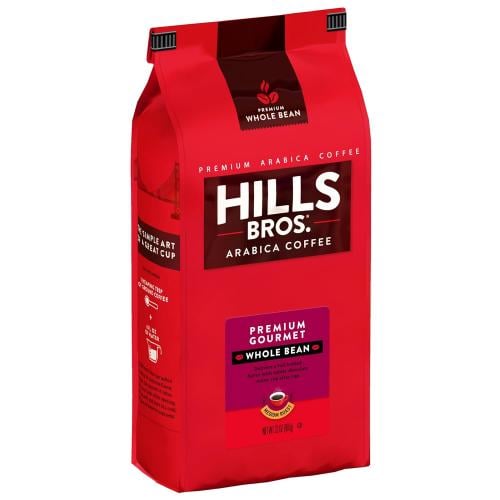 ‏Hills Bros. 100% Arabica Premium Gourmet Whole Be...