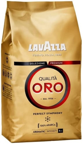 lavazza qualità oro, 100% arabica medium roast cof...