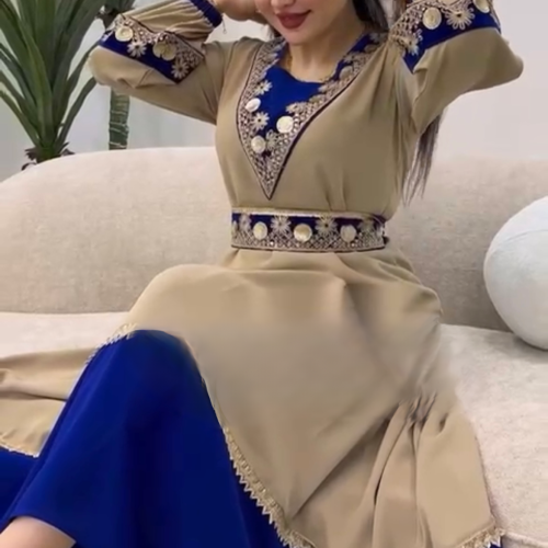 فستان رمضان ناعم انيق