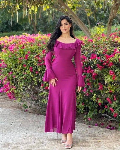فستان سهره ناعم جورجبت