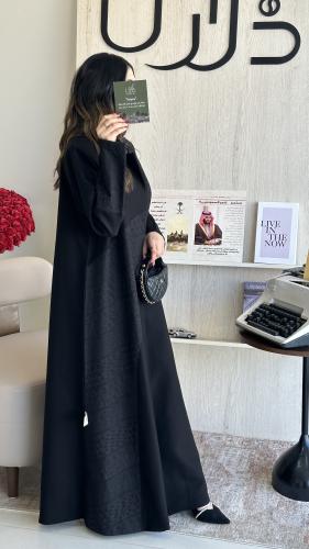 عباية تطريز امامي