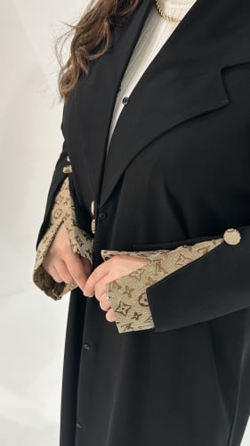 عبايه لويس فيتون نص كلوش قصه بليزر