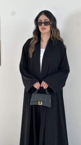 عباية تطريز امامي