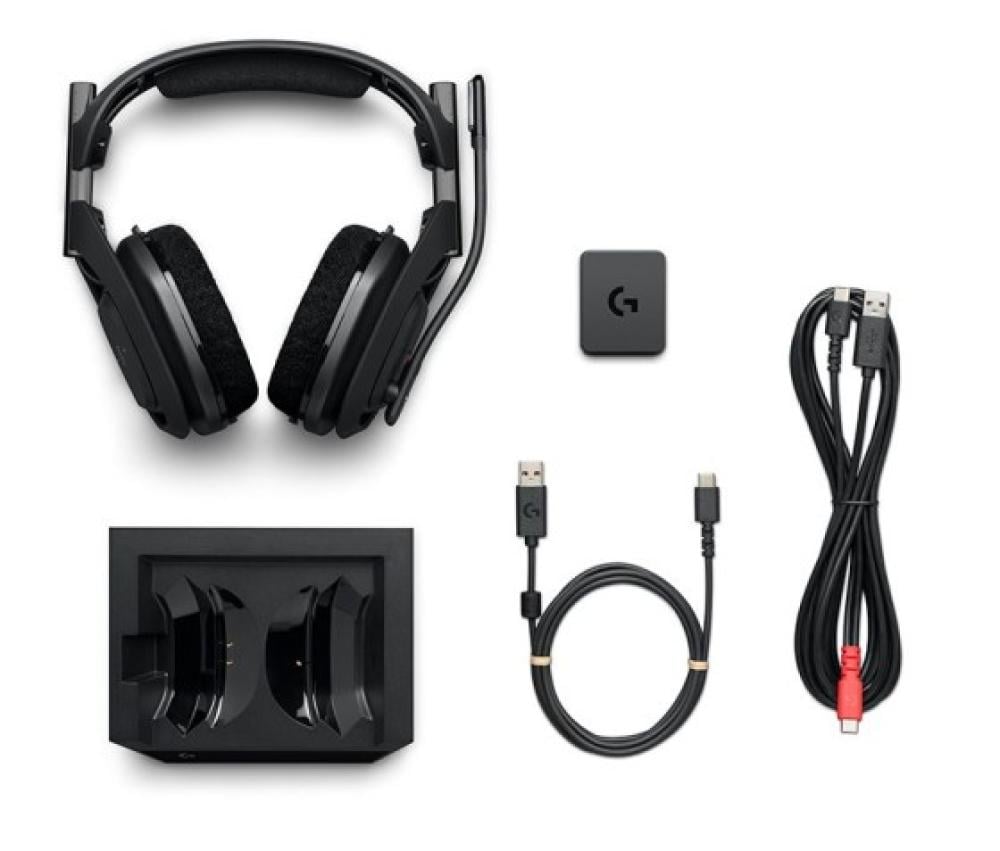 سماعة الألعاب اللاسلكية ASTRO A50 X LIGHTSPEED - أسود