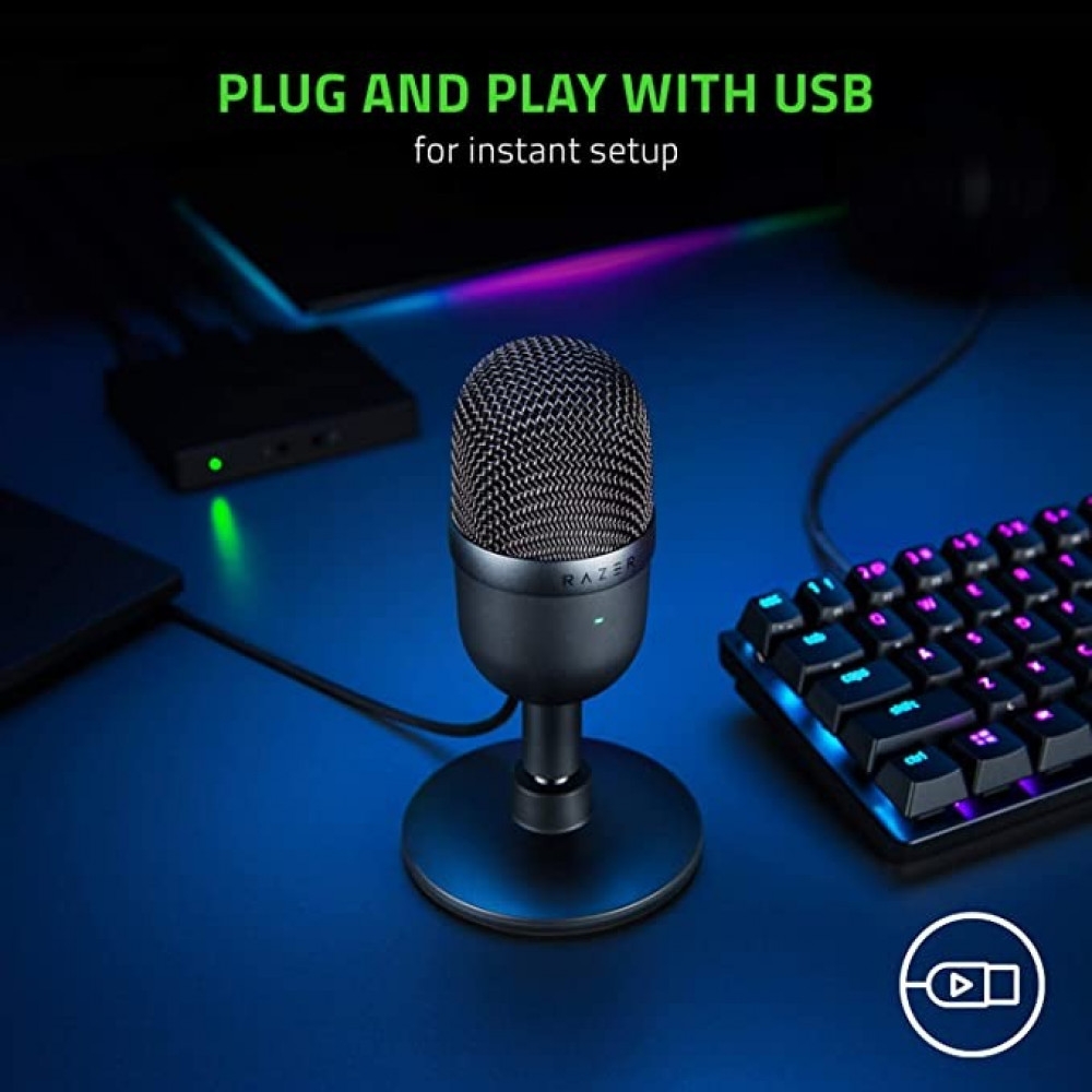 ميكروفون ريزر سيرين ميني USB للبث