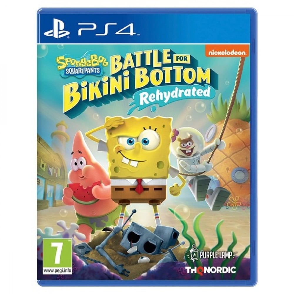 Hij Meditatief Mount Bank SpongeBob battle for bikini bottom PS4 - Pixel Souq