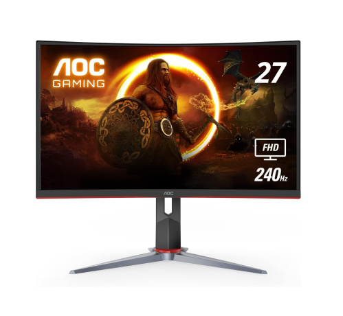 شاشه 1 AOC MONITOR 27 - CURVED - 240Hz - 0.5Ms C27...