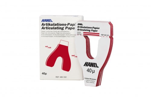 480332 Articulating Paper 40U Shap Red