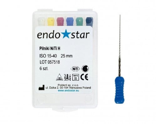 Endostar Niti H File 25mm #15-40