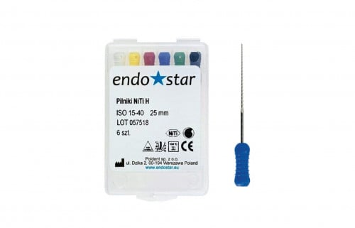 Endostar H-File 25mm #10/6PC