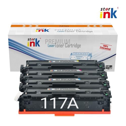 حبر بديل ستار انك HP TONER 117A PACK OF 4