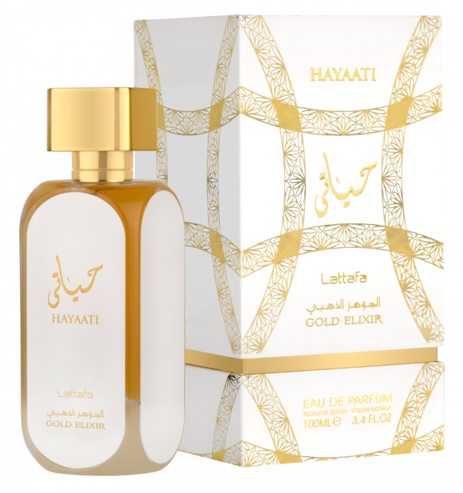 عطر حياتي الجوهر الذهبي من لطافة للنساء او دي بارفان 100مل