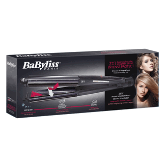 Babyliss 2 in 1 Straightener Curler Diamond Ceramic BABST330SDE