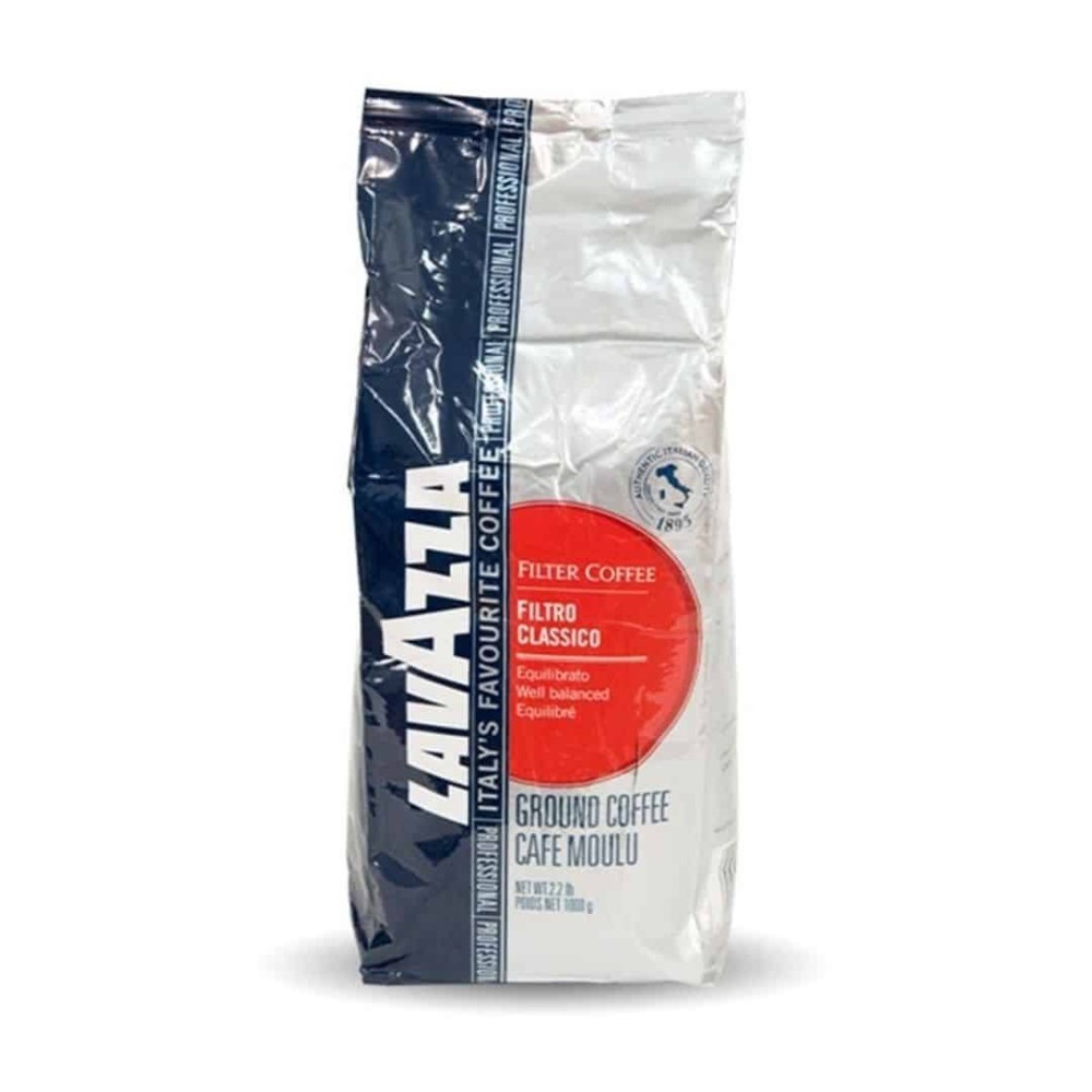 Lavazza Filtro Classico Dark Roast Coffee - Ground - 8 Oz