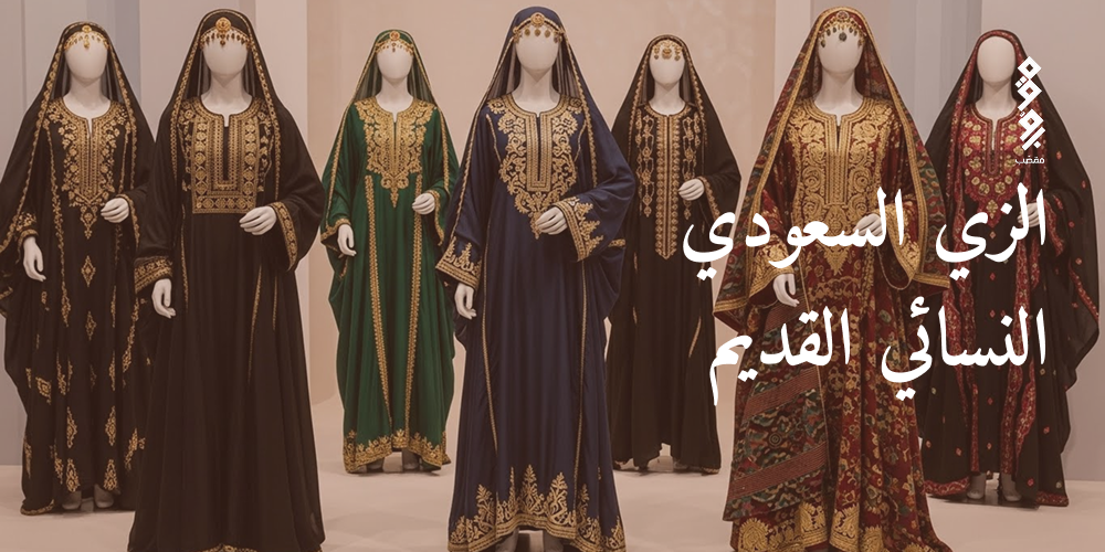 الزي السعودي النسائي القديم