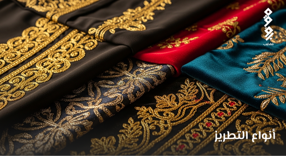 أنواع التطريز