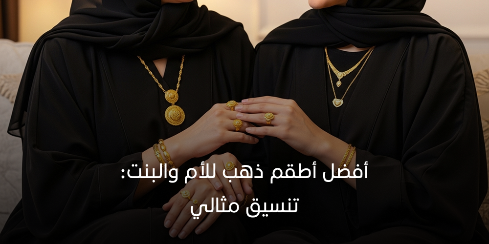 أفضل أطقم ذهب للأم والبنت: تنسيق مثالي 2025 - 2026