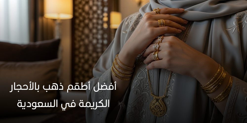 أفضل أطقم ذهب بالأحجار الكريمة في السعودية من طرف