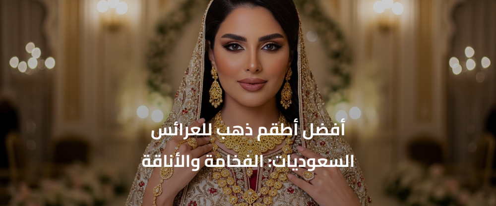 أفضل أطقم ذهب في السعودية: اختيار العرائس المميز 2025 - 2026