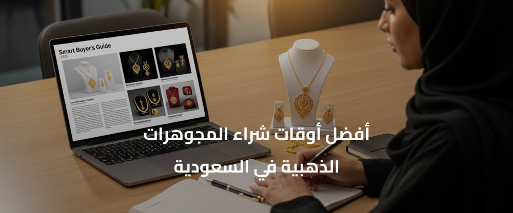 أفضل وقت شراء مجوهرات ذهب في السعودية 2025 - 2026