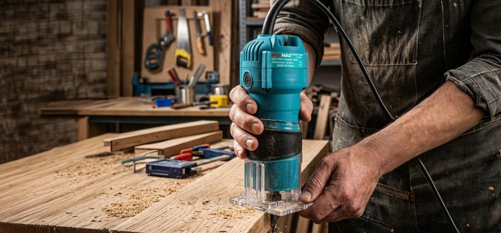 6mm Router for Precision Wood Finishing