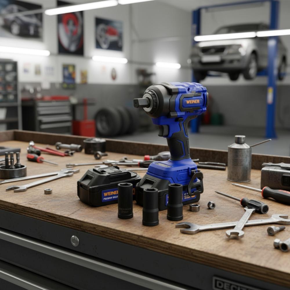 21V Cordless Impact Wrench – 550Nm