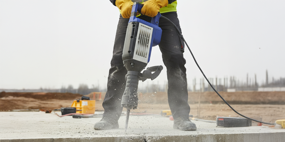 كمبريسة تكسير وينر 2500 واط لأعمال الهدم الثقيلة