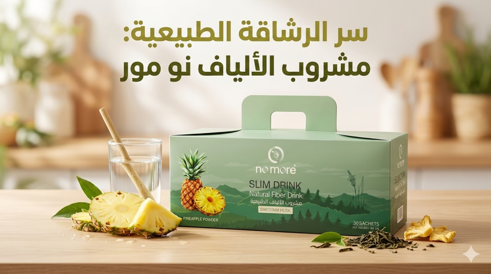 نو مور سليم عصير لحرق الدهون بنكهة الأناناس لسد الشهية وإنقاص الوزن