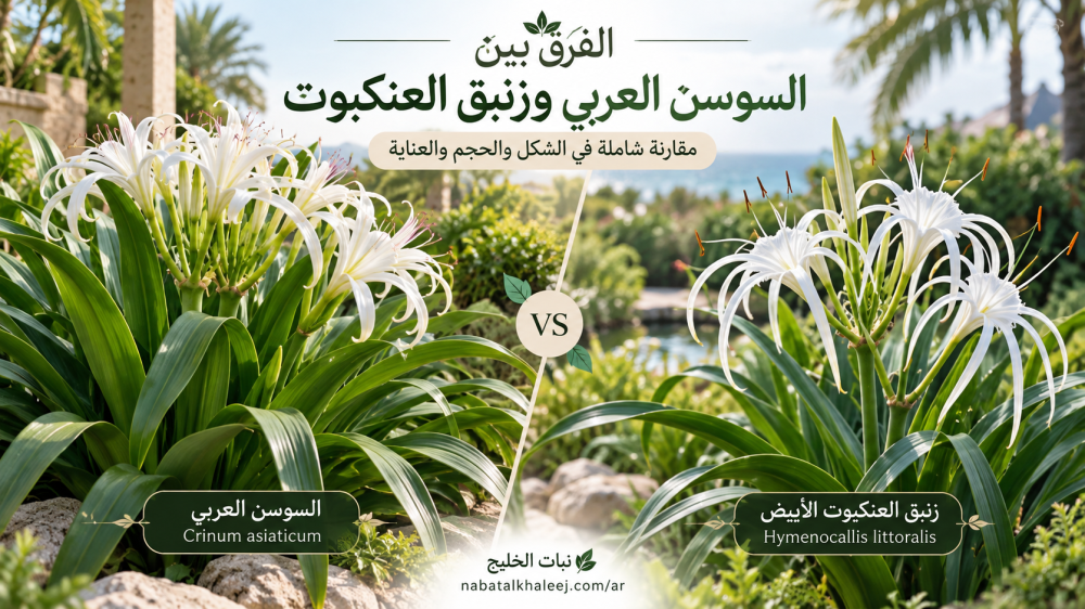 الفرق بين السوسن العربي وزنبق العنكبوت: أيهما الأفضل لحديقتك؟