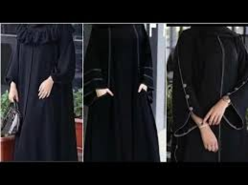 عبايات سوداء خليجي