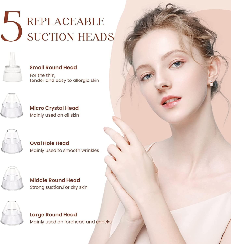 جهاز تنظيف البشرة وإزالة الحبوب والرؤوس السوداء