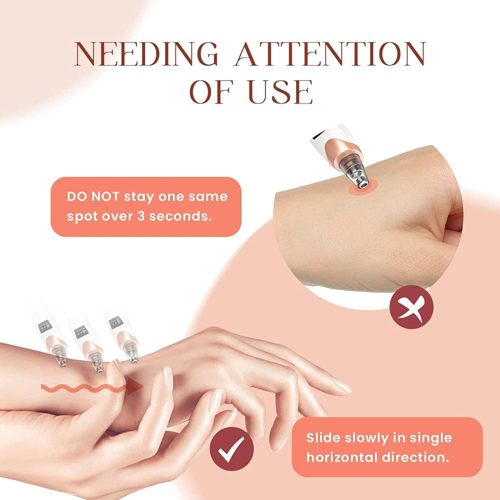 جهاز تنظيف البشرة وإزالة الحبوب والرؤوس السوداء