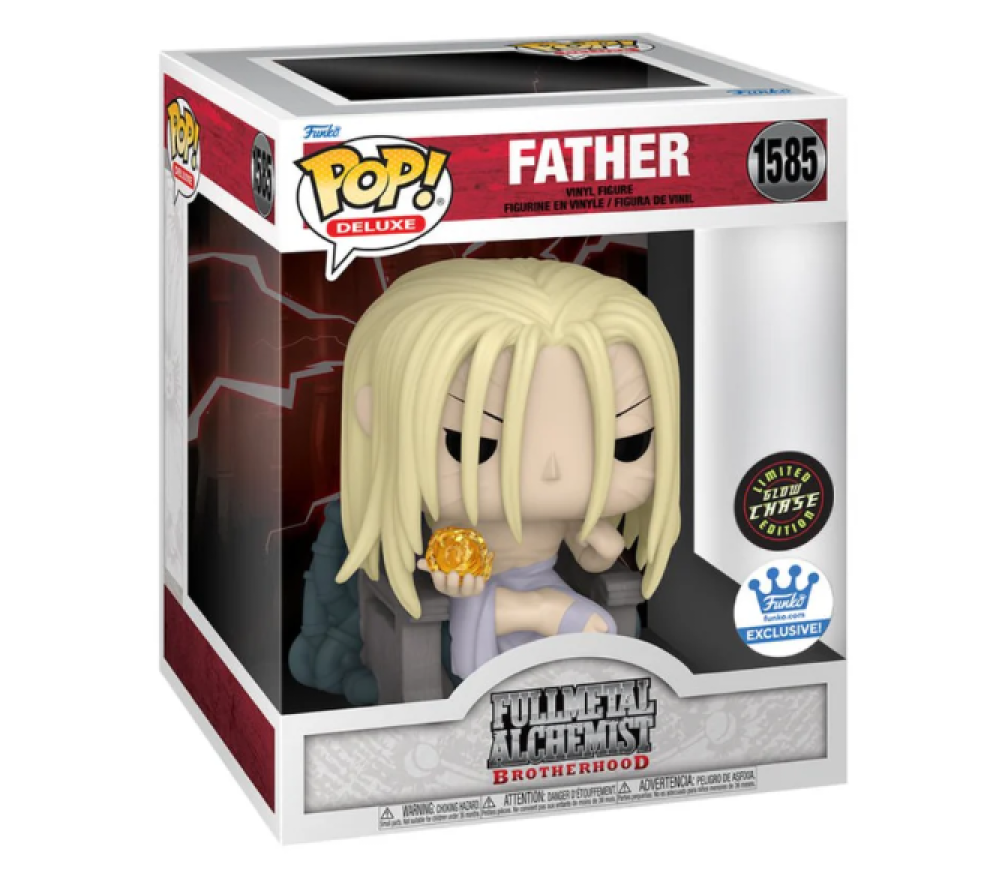 Funko Full Metal Deluxe 1585 Father on Throne فونكو فُل ميتال الأب على العرش 6 inch