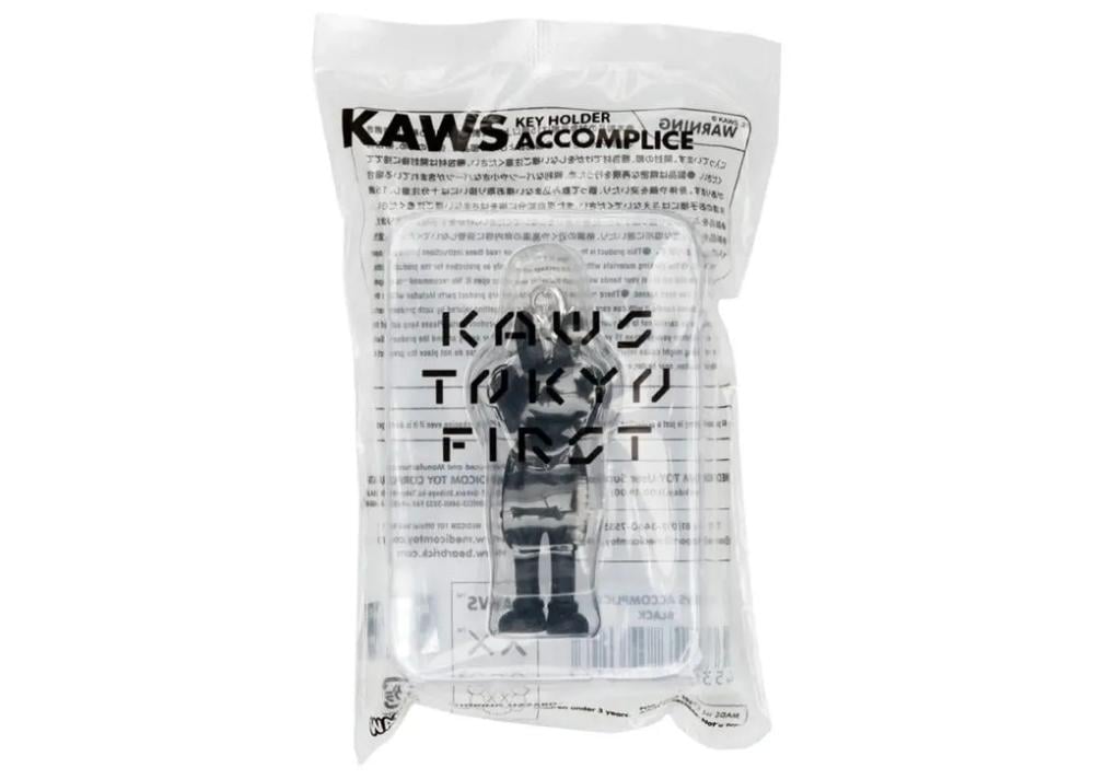 KAWS TOKYO FIRST ACCOMPLICE KEYCHAIN BLACK (2021) - DECK