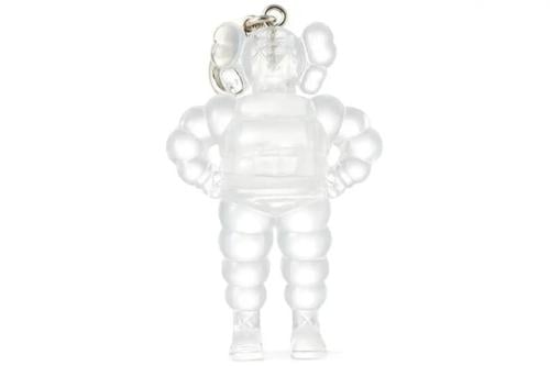 KAWS TOKYO FIRST CHUM KEYCHAIN CLEAR