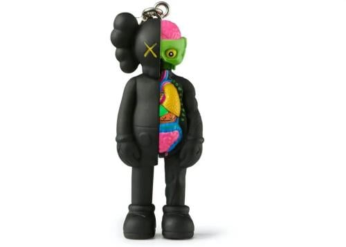 KAWS TOKYO FIRST FLAYED COMPANION KEYCHAIN BLACK (...