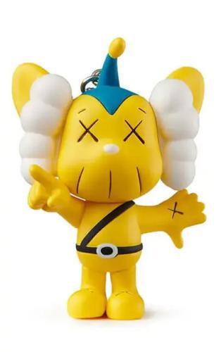 KAWS TOKYO FIRST JPP KEYCHAIN YELLOW (2021)