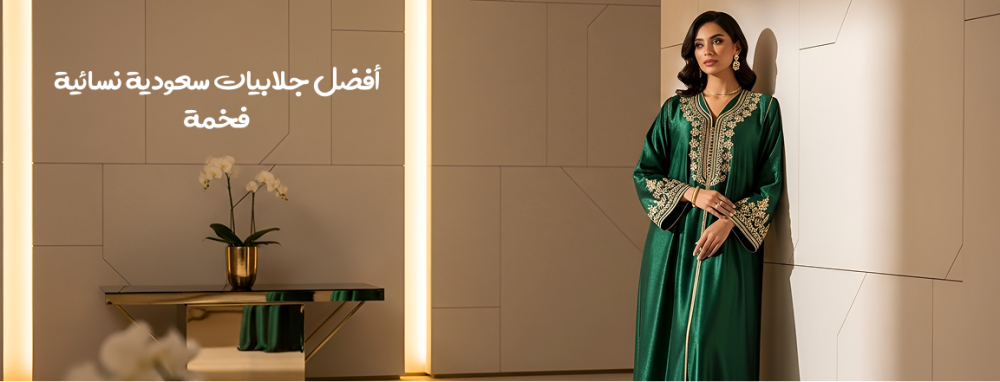 أفضل جلابيات سعودية نسائية فخمة