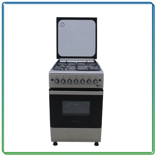 فرن غاز دانسات 4 عيون غطاء زجاجي - DAN54GW