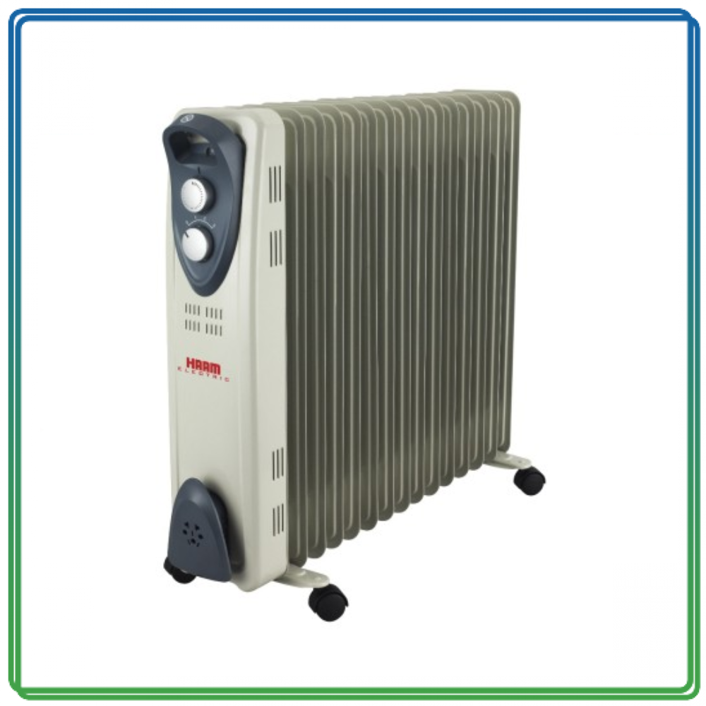 دفاية , ماركة هام , 15 ريشة , 2500 واط , HA25WA-15F