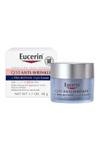 Eucerin كريم Q10 ليلي مضاد للتجاعيد 48 جم
