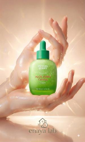 EQQUALBERRY سيروم الصبار المهدئ