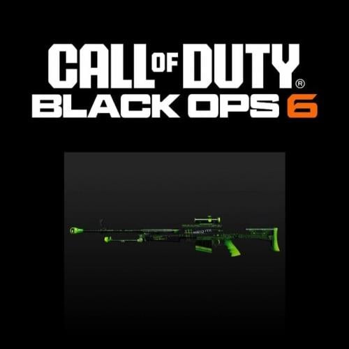 لون سلاح بلاك اوبس 6 - Green Fury Weapon Blueprint